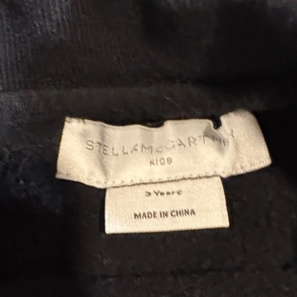 Stella McCartney girls Crewneck Sweatshirt with Multicolor Logo - Picture 4 of 4